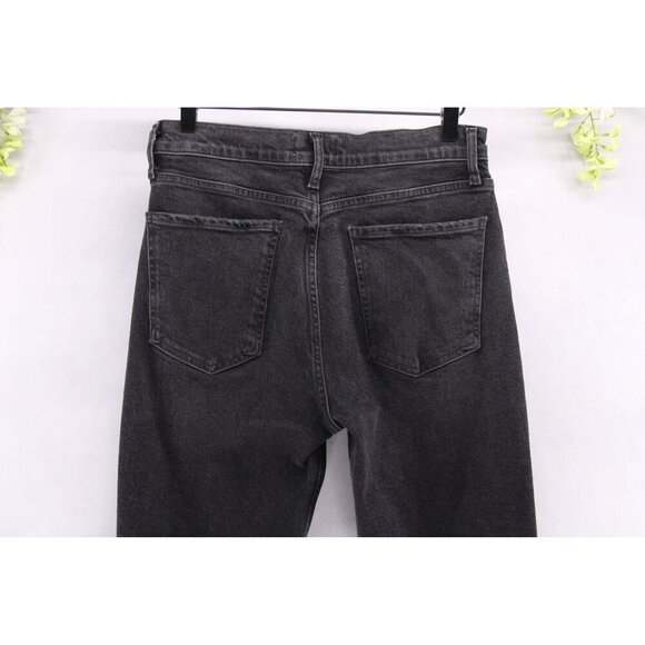 Agolde Women's Nico High Rise Slim Jeans Black Sz 28 - Picture 4 of 13